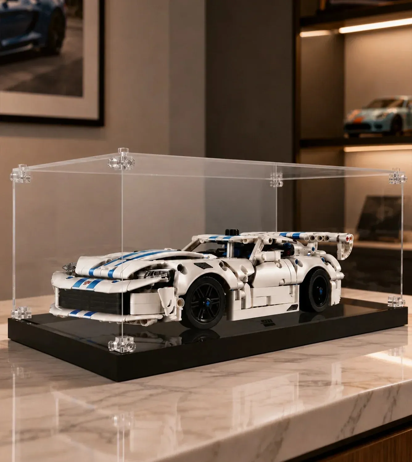 Gablota ekspozycyjna do LEGO Technic™ Dodge Viper GTS-R Sports Car 42234 — 15