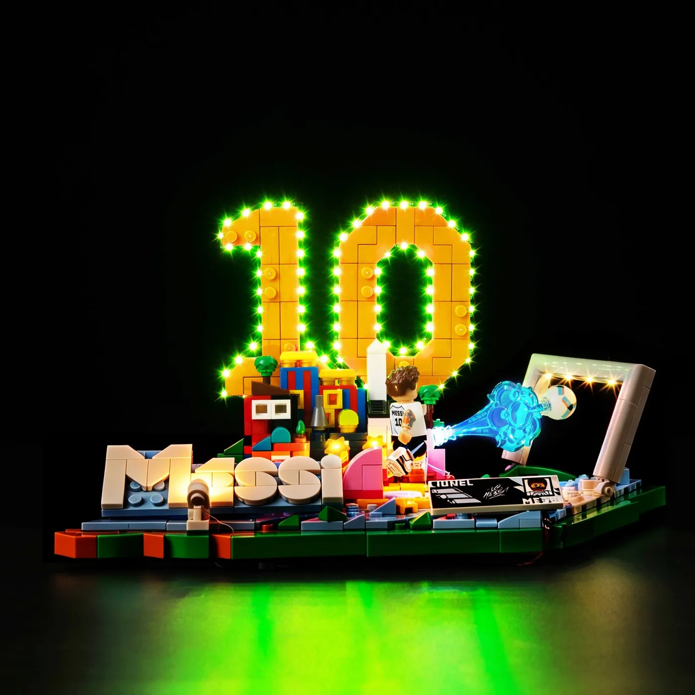 Premium Light Kit Compatible with LEGO® Editions Lionel Messi – Soccer Highlights 43011 — 3