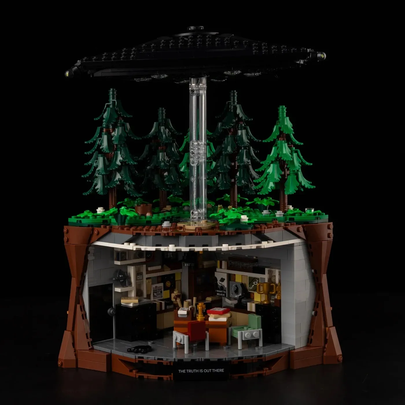 Premium apšvietimo rinkinys, suderinamas su LEGO Ideas The X-Files 21369