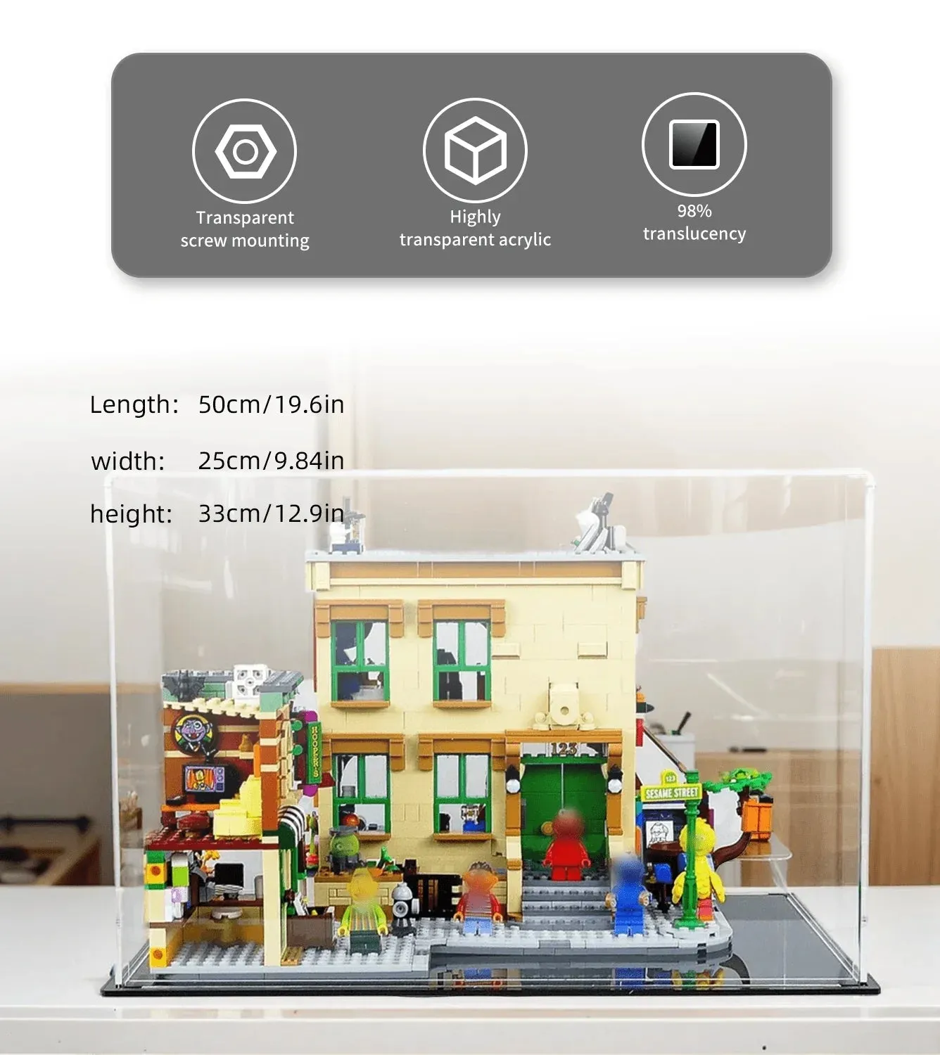 Monter för Lego Ideas 123 Sesame Street 21324 — 4