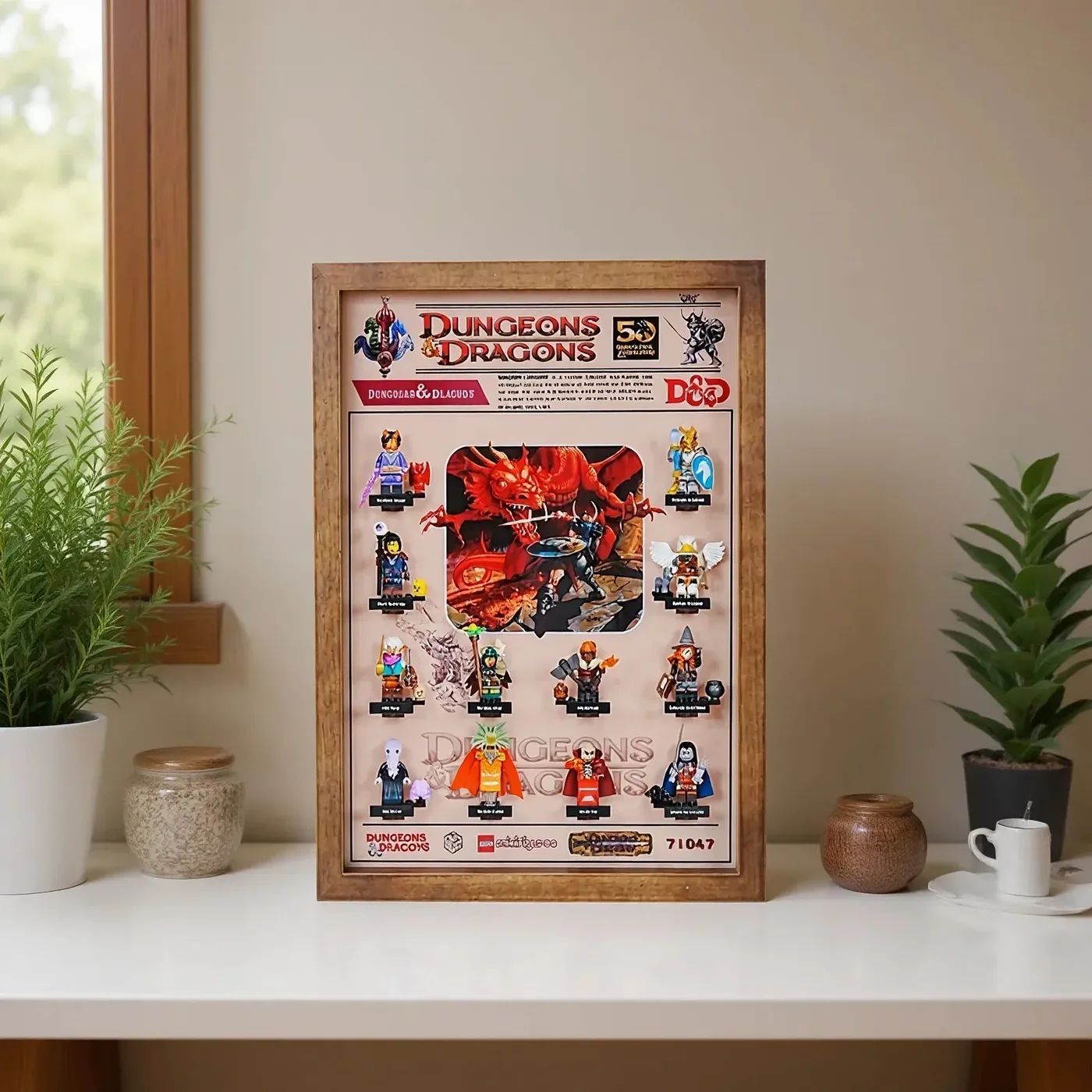 Bilderrahmen-Display für LEGO® Minifiguren 71022 71028 71030 71050 71047 — 22