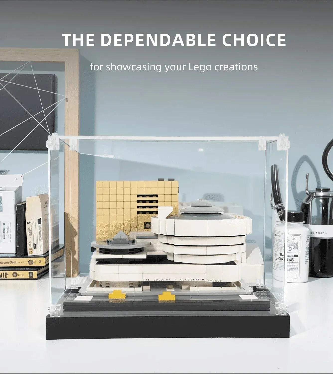 Display Case for LEGO Architecture Solomon R. Guggenheim Museum 21035 — 3
