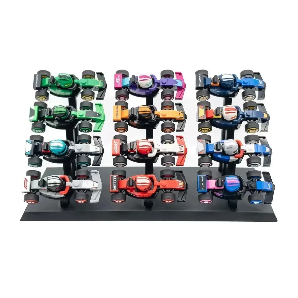 Display Shelf for LEGO F1 Collectible Race Cars 71049