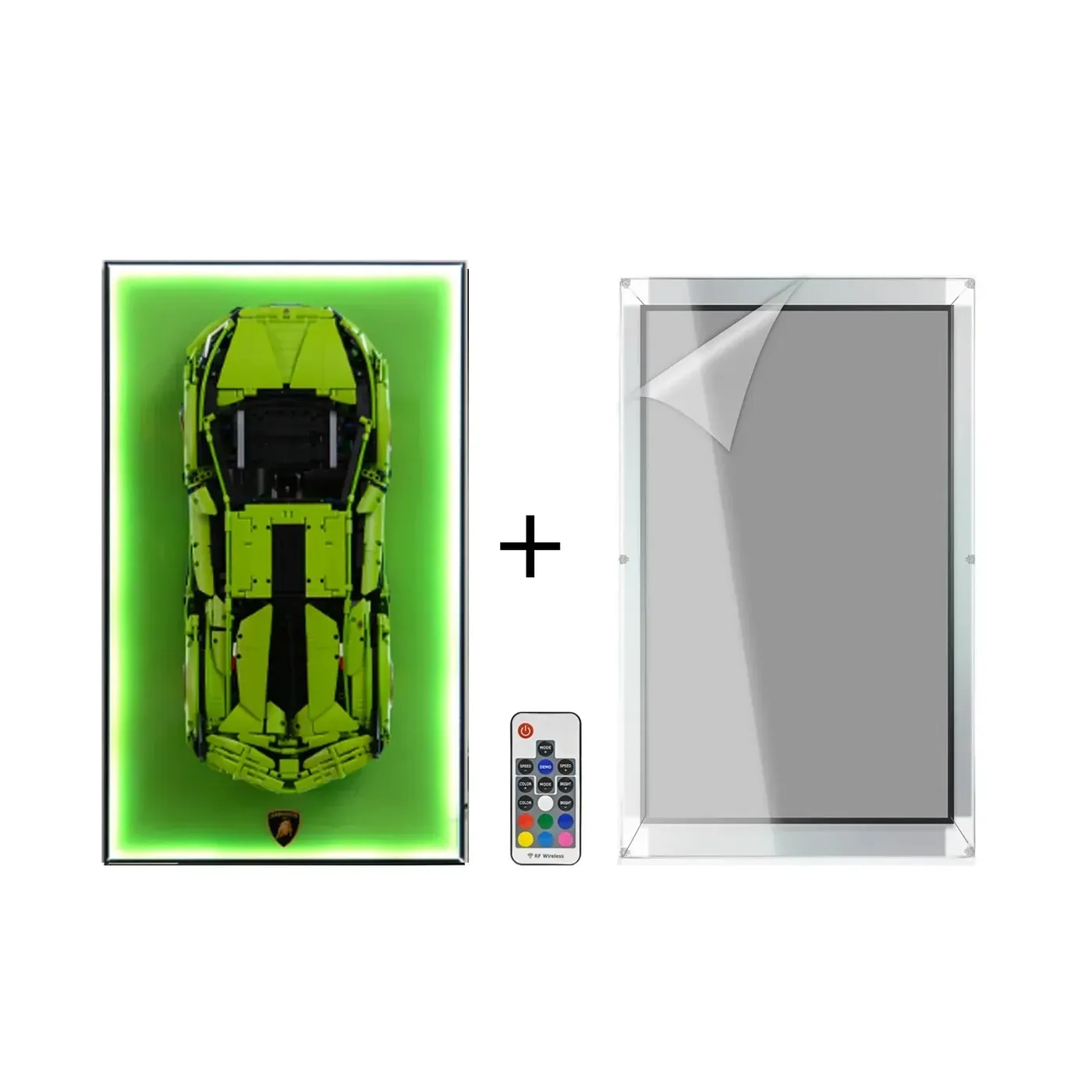 Display Wall Mount for LEGO 42115 Technic™ Lamborghini Sián FKP 37 — 15