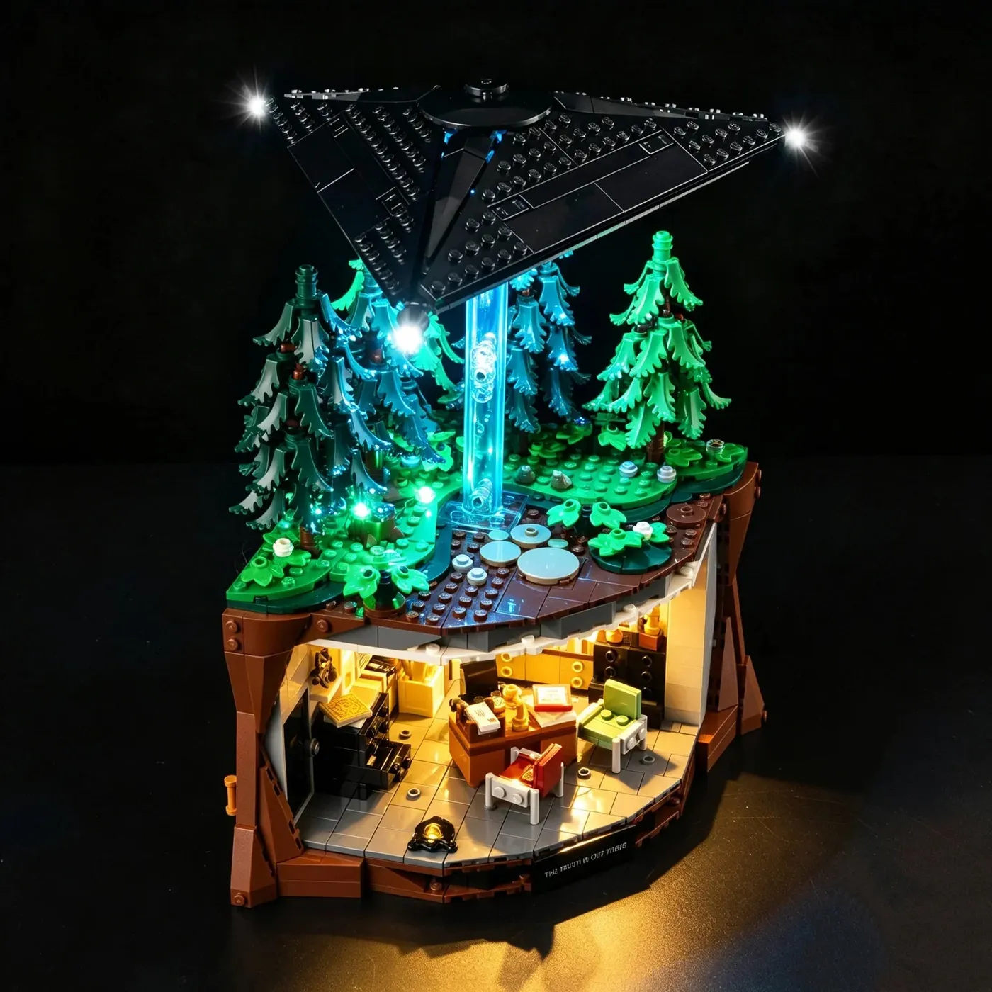 Premium apšvietimo rinkinys, suderinamas su LEGO Ideas The X-Files 21369 — 3