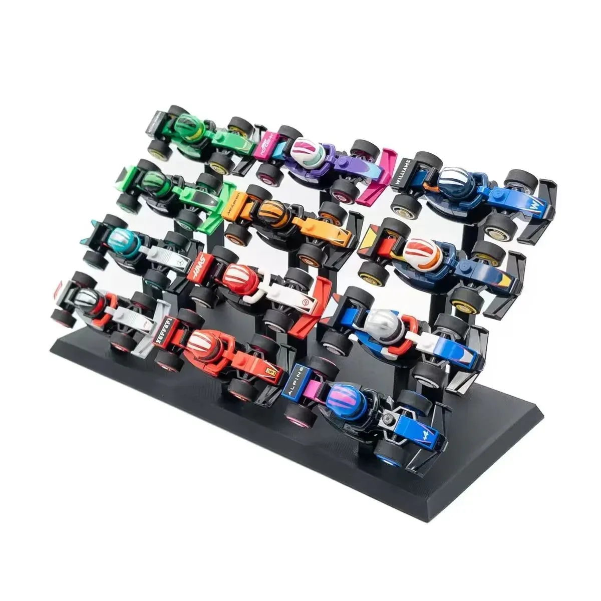 Display Shelf for LEGO F1 Collectible Race Cars 71049 — 2