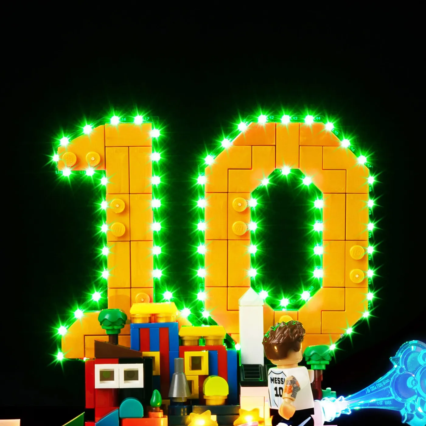 Premium Light Kit Compatible with LEGO® Editions Lionel Messi – Soccer Highlights 43011 — 21
