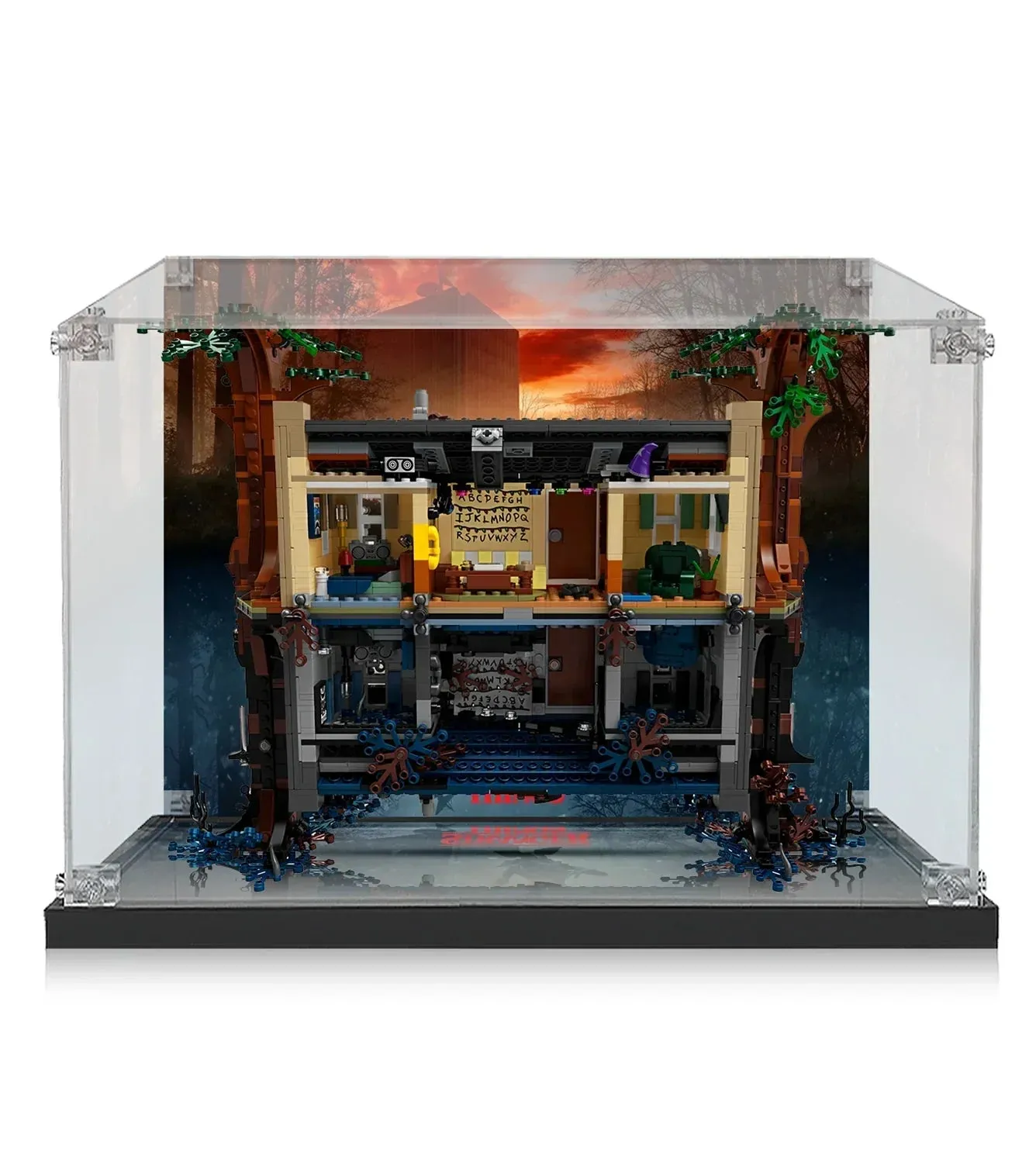 Montrar kompatibel med LEGO® Stranger Things The Upside Down 75810
