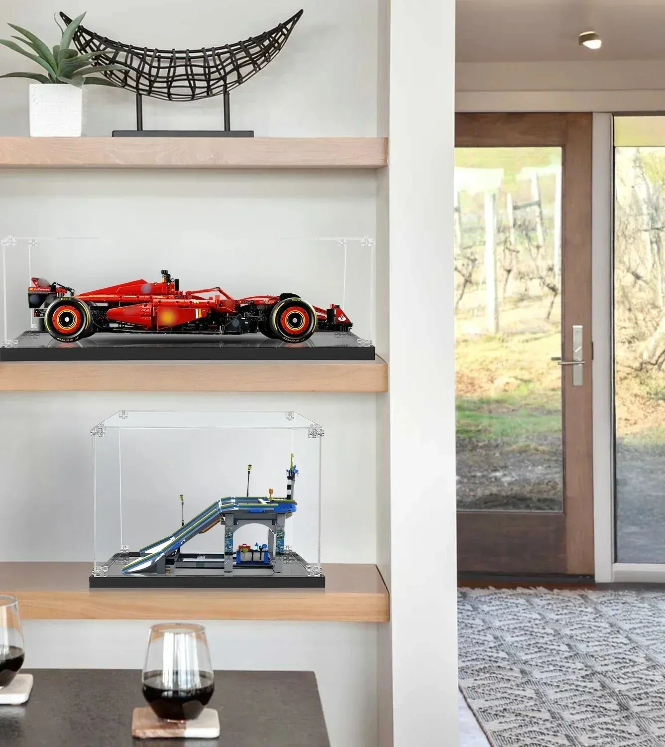 Vitrine für LEGO® City No Limits: Race Car Ramp Track 60460 — 6