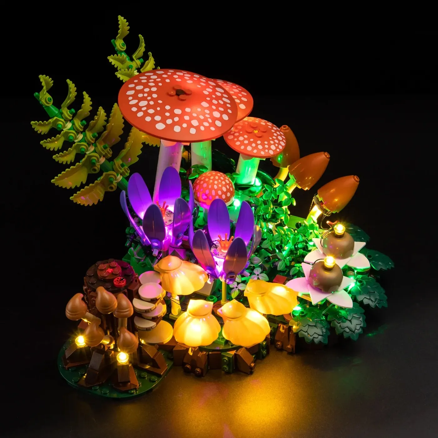 Premium Light Kit Compatible with LEGO Botanicals Woodland Mushrooms 11505 — 6
