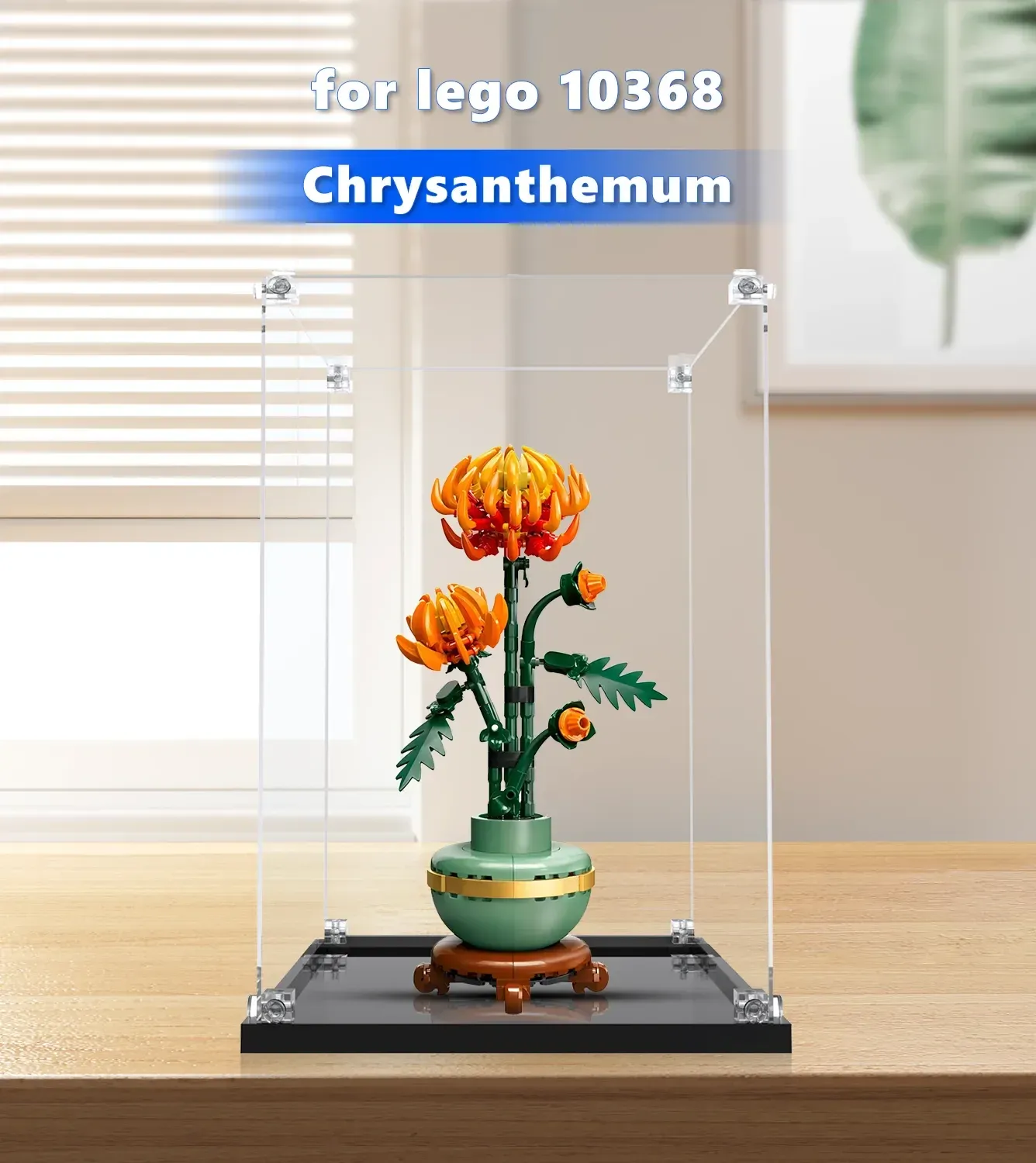 Eksponavimo dėžė LEGO Icons Chrysanthemum 10368 — 2