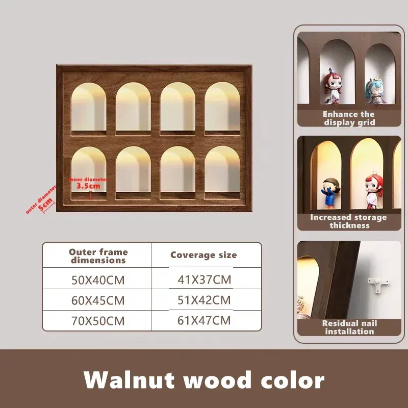 Wand-Vitrine zur Aufbewahrung und Dekoration — 5