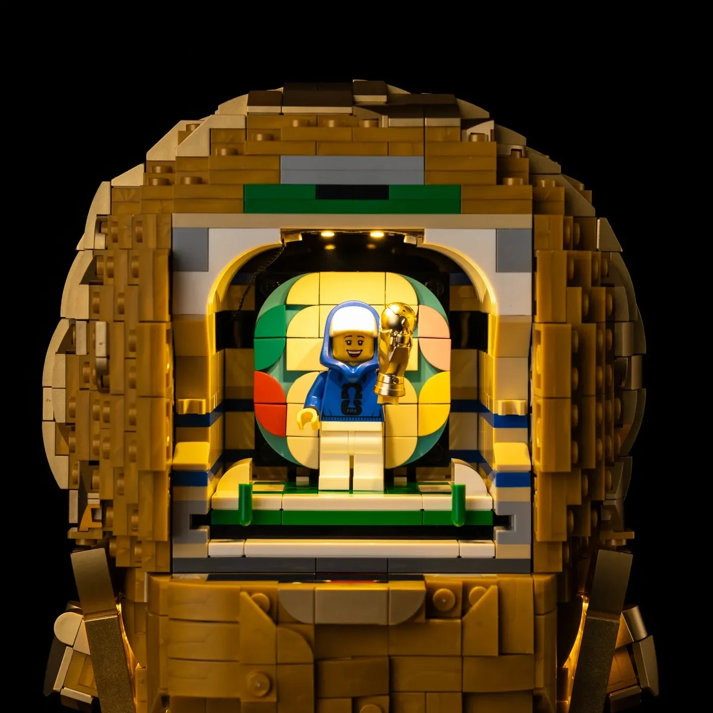 Premium-belysningskit kompatibelt med LEGO® Editions FIFA World Cup™ Official Trophy 43020 — 26