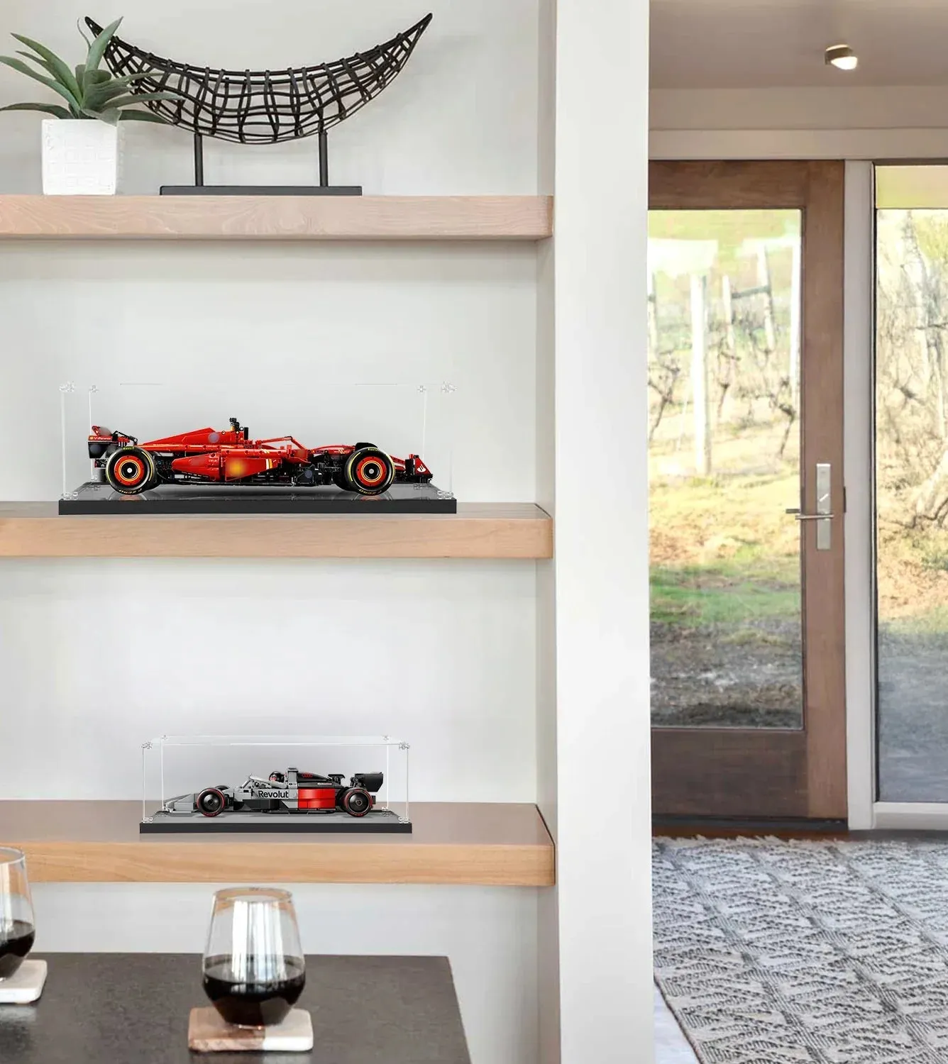 Premium Display Case Compatible with LEGO Speed Champions Audi Revolut F1 Team R26 Race Car 77259 — 6