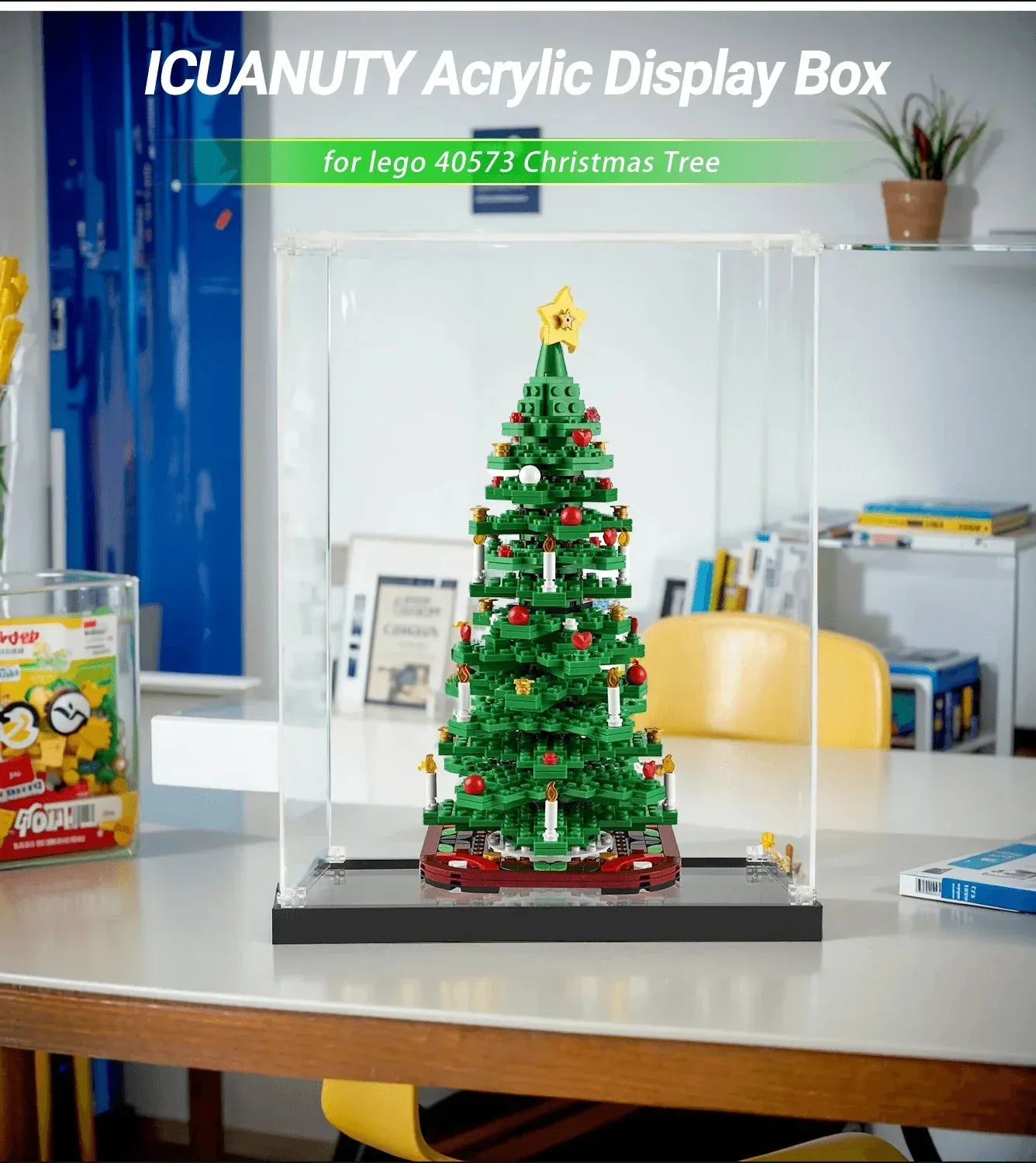 Display Case for Lego Creator Christmas Tree 40573 — 2