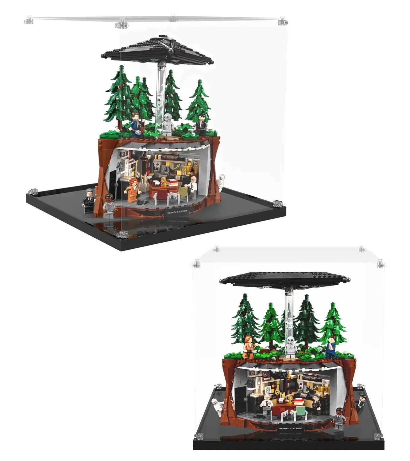 Vitrine für LEGO Ideas The X-Files 21369 — 17