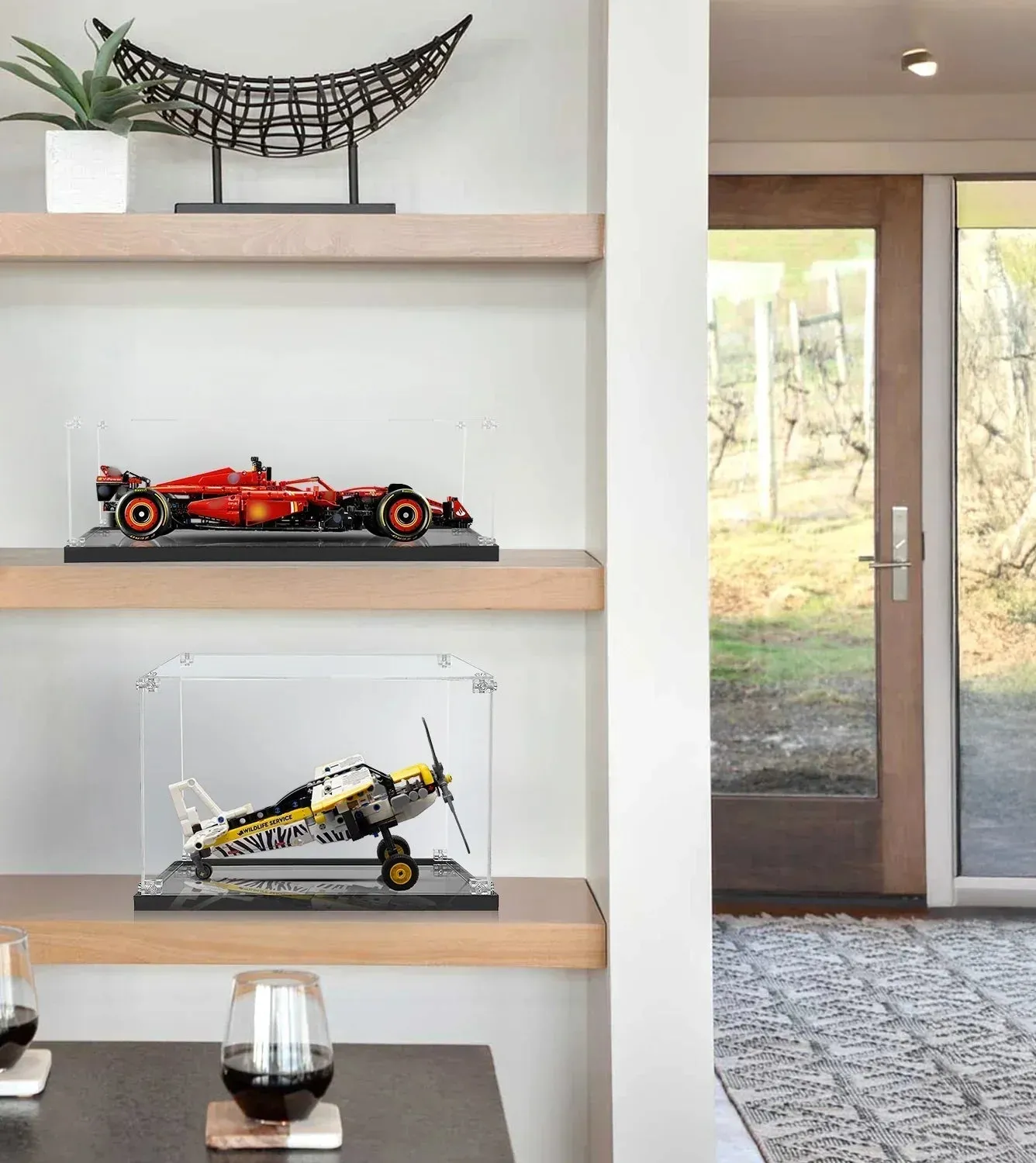 Vitrine für LEGO® Technic™ Bush Plane 42198 — 6