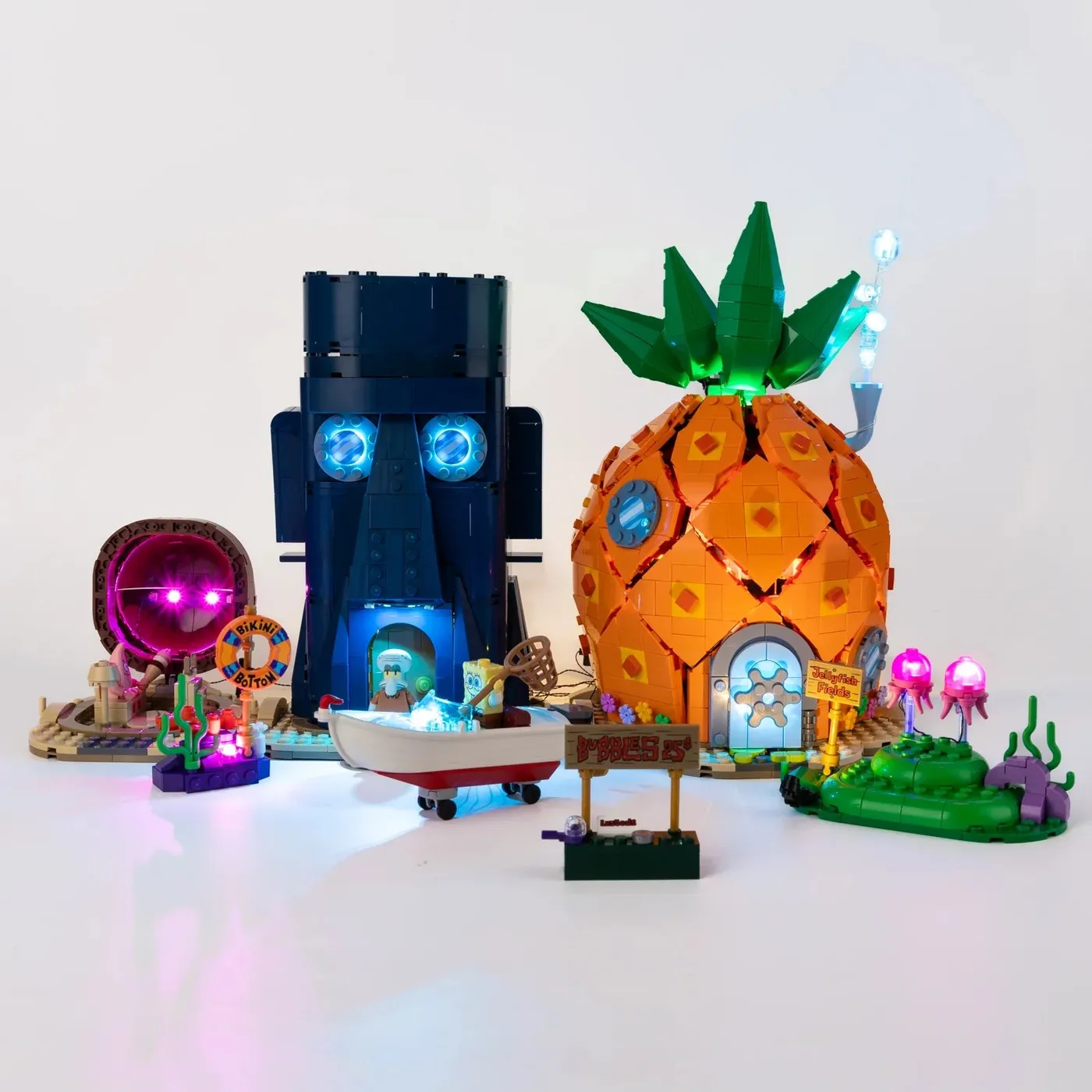 Premium apšvietimo rinkinys, suderinamas su LEGO® Icons SpongeBob SquarePants: Bikini Bottom 11386 — 2