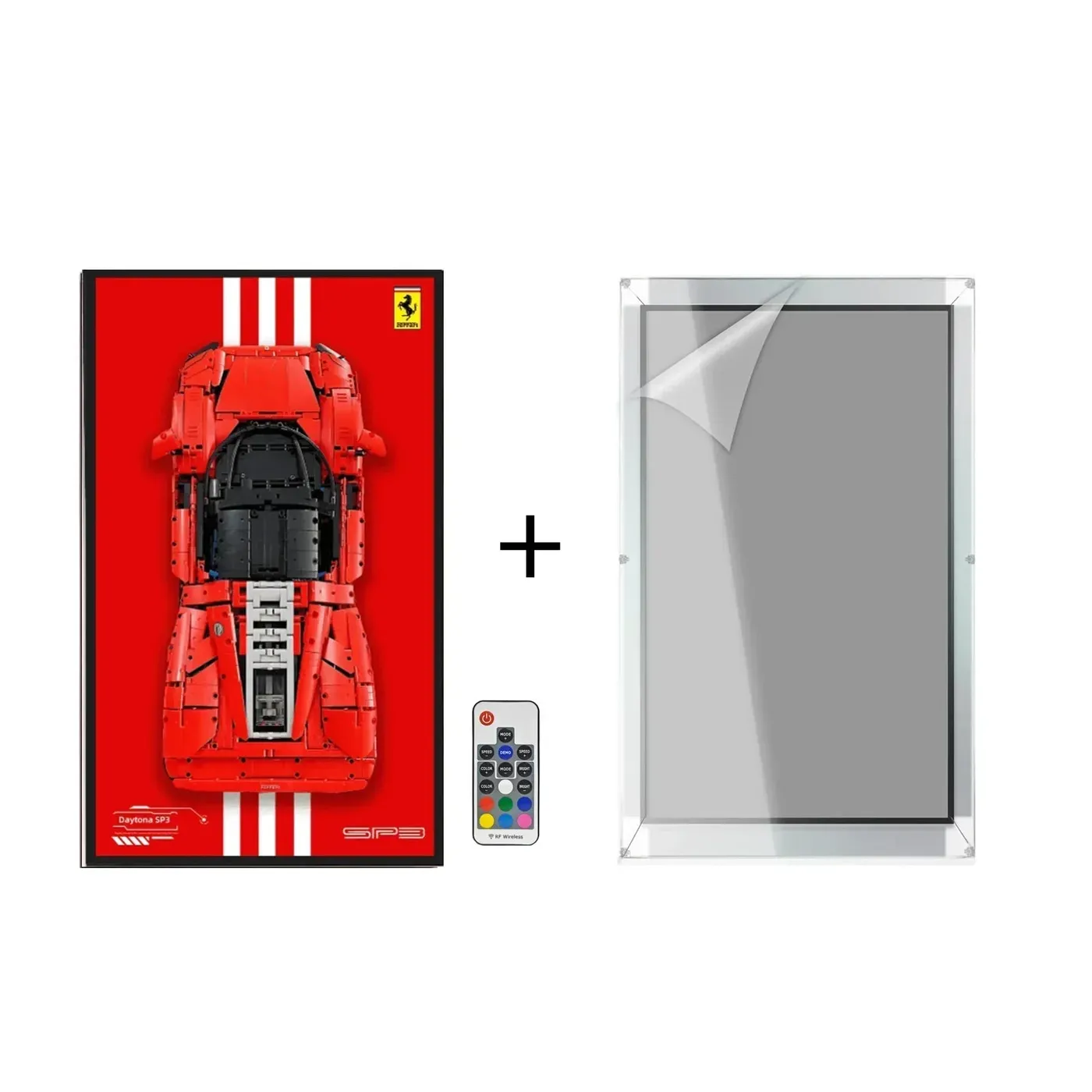 Ramka ekspozycyjna na ścianę do LEGO 42143 Technic™ Ferrari Daytona SP3 — 21