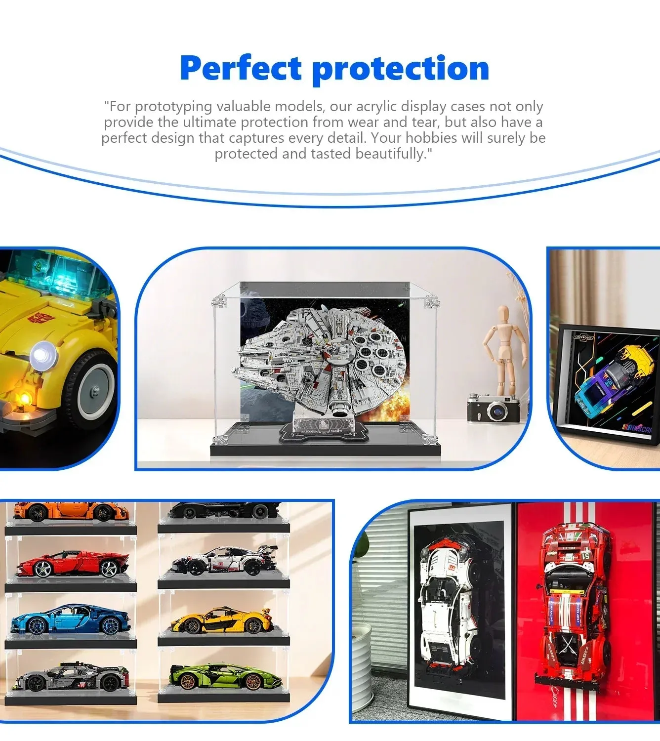 Premium-Acrylvitrine für LEGO® Star Wars™ Millennium Falcon™ (75192) — 5