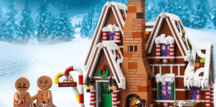 DIY eksponavimo idėjos LEGO Winter Village: šventinių statinių pavertimas scena
