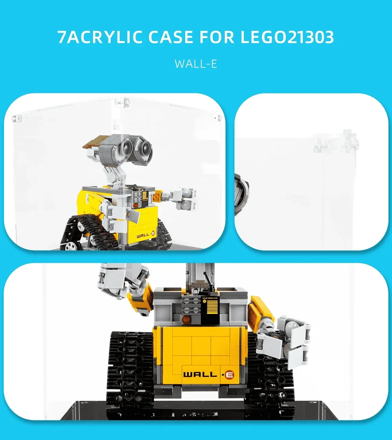 Display Case for Lego Ideas WALL-E 21303 — 4