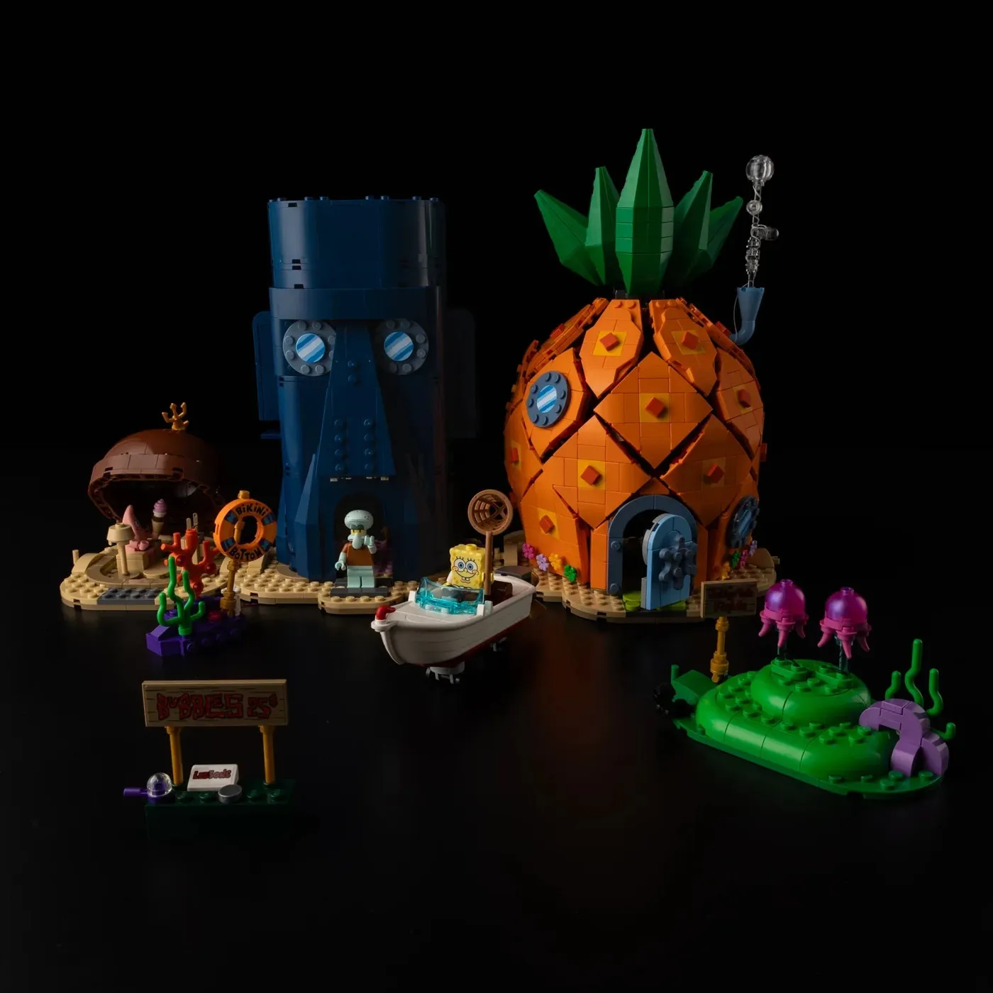 Premium apšvietimo rinkinys, suderinamas su LEGO® Icons SpongeBob SquarePants: Bikini Bottom 11386 — 3