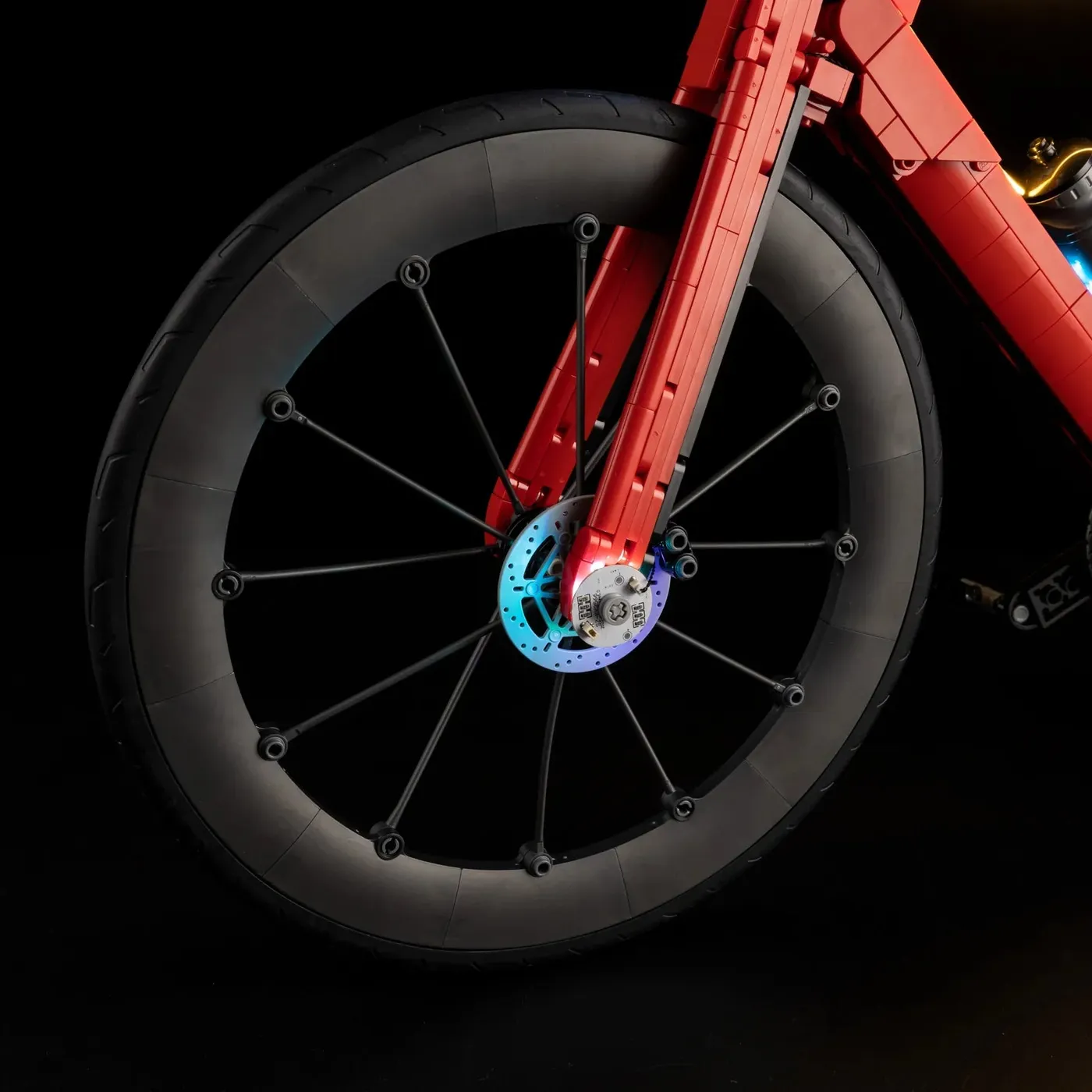 Premium-Beleuchtungsset kompatibel mit LEGO® Icons Road Bike 11380 — 31