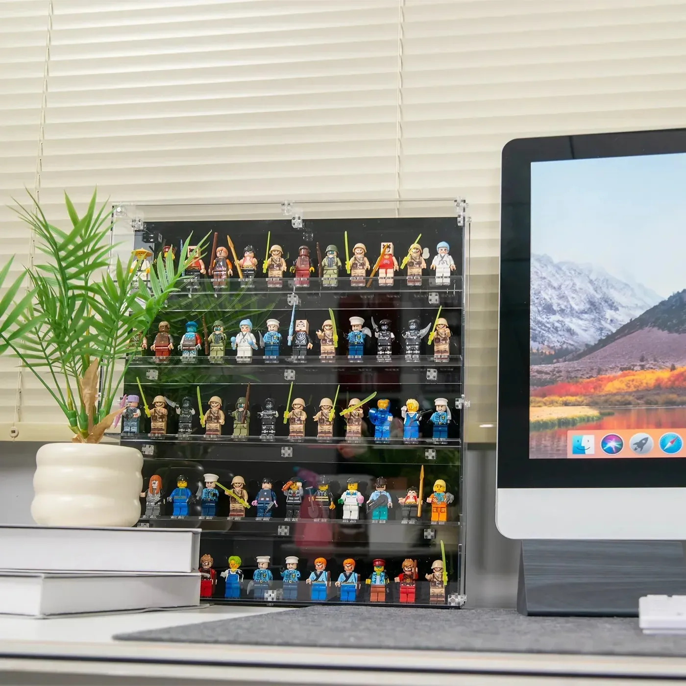 Eksponavimo dėžė minifigūrėlėms – telpa iki 60 figūrėlių — 9