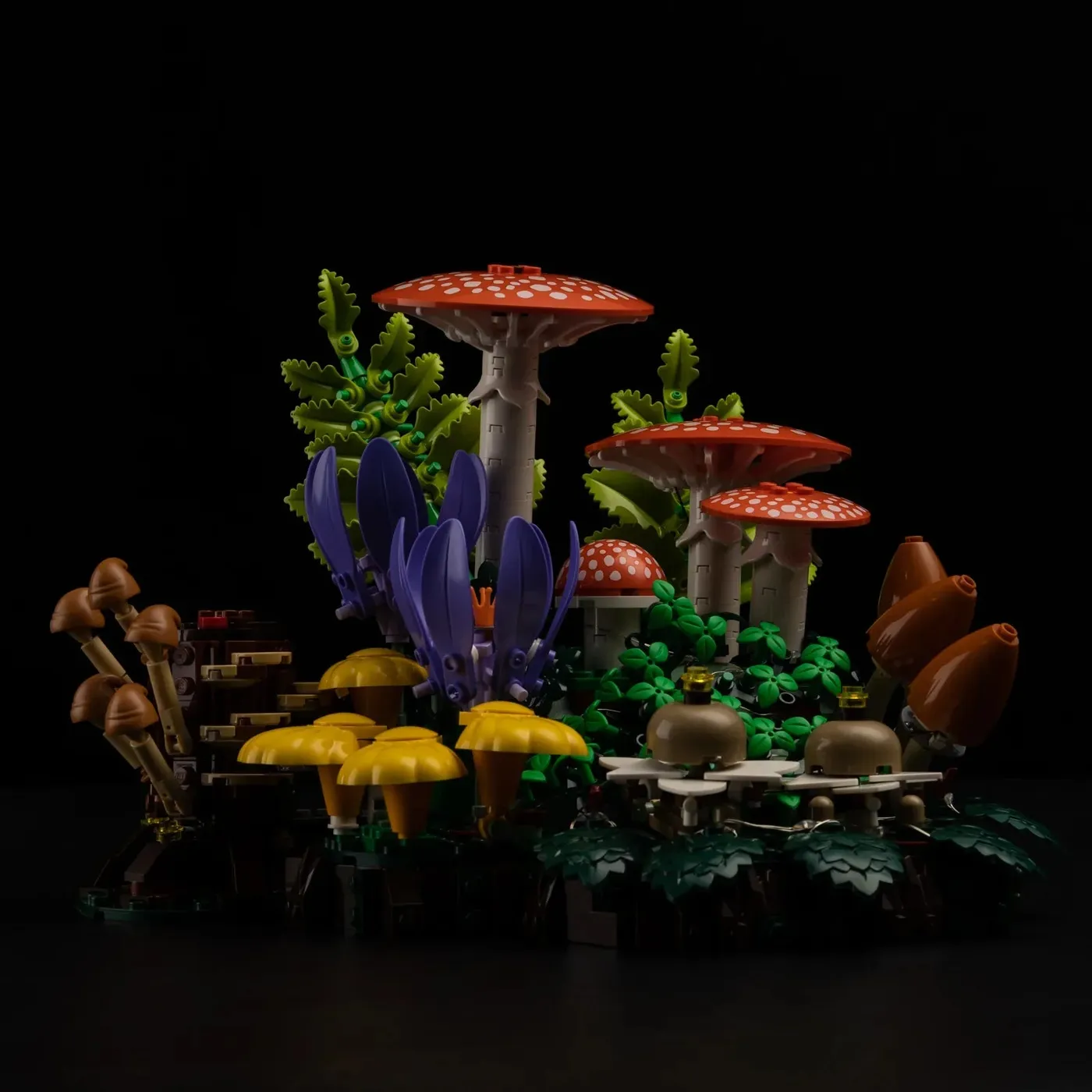 Premium Light Kit Compatible with LEGO Botanicals Woodland Mushrooms 11505 — 11