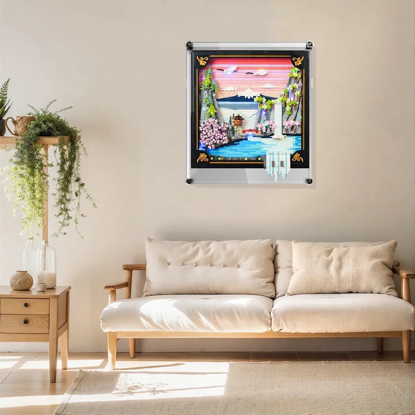 Eksponavimo dėžė, suderinama su LEGO® Art Japanese Cherry Blossom Landscape 31218 — 6