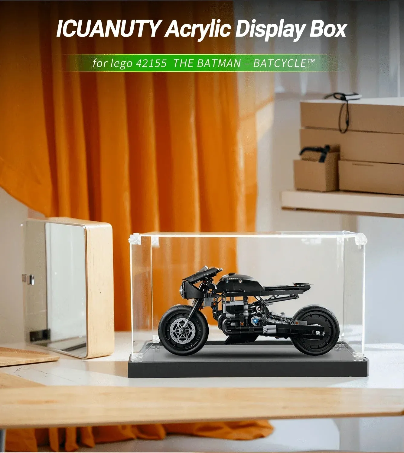 Vitrine für LEGO Technic The Batman - Batcycle 42155 — 2
