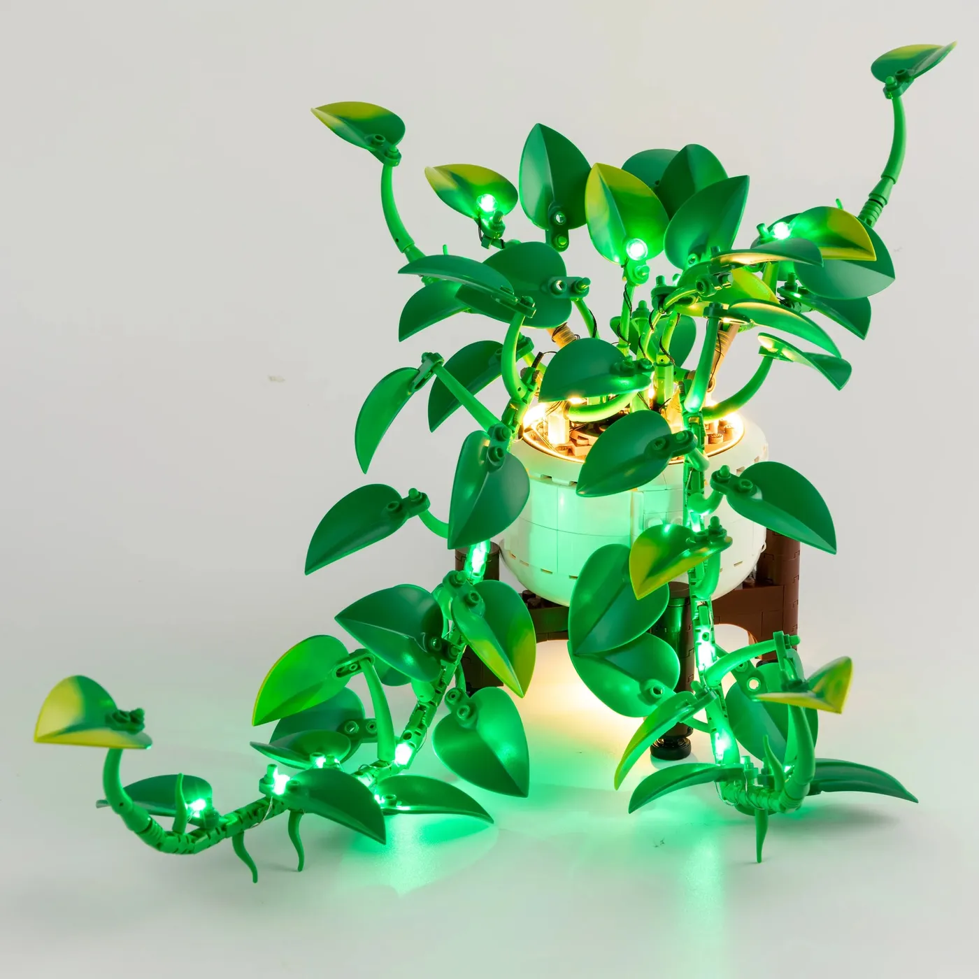 Premium apšvietimo rinkinys, suderinamas su LEGO Botanicals Hanging Golden Pothos 11512 — 19