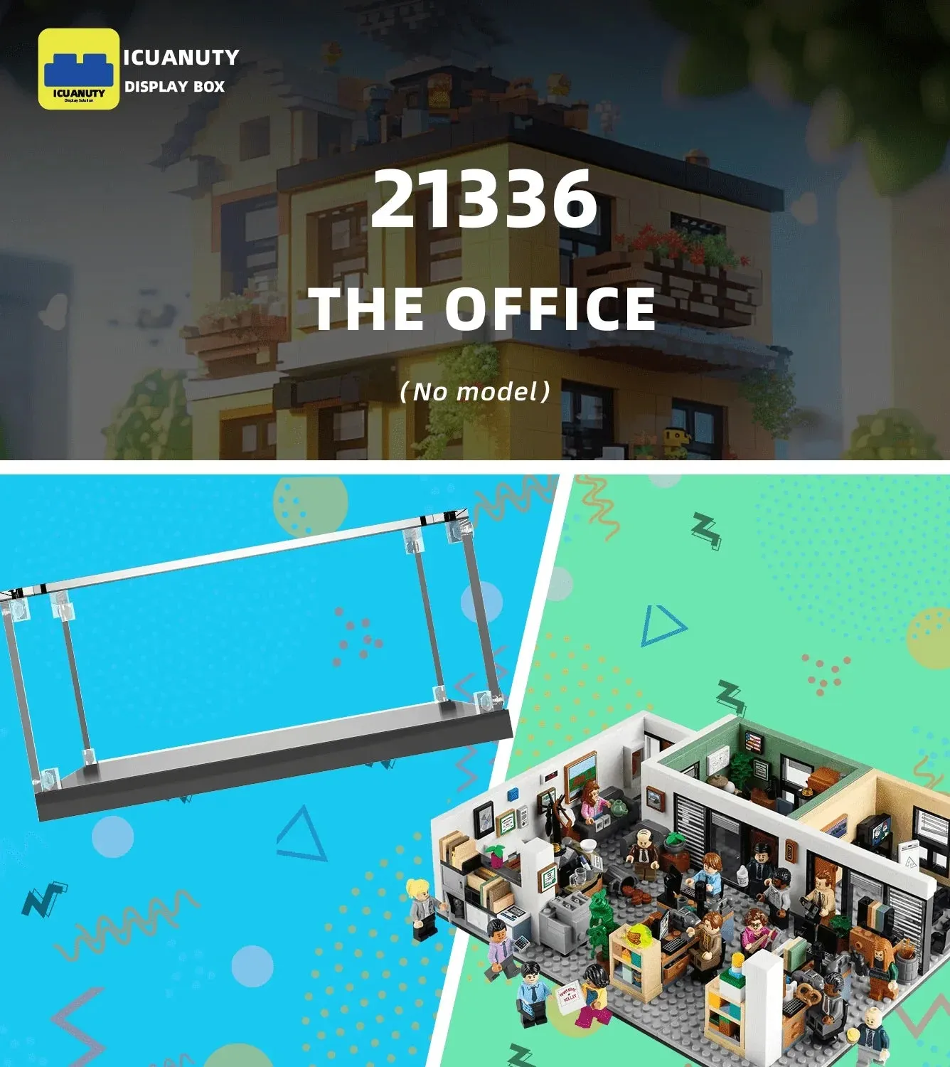 Vitrine für LEGO Ideas The Office 21336 — 4