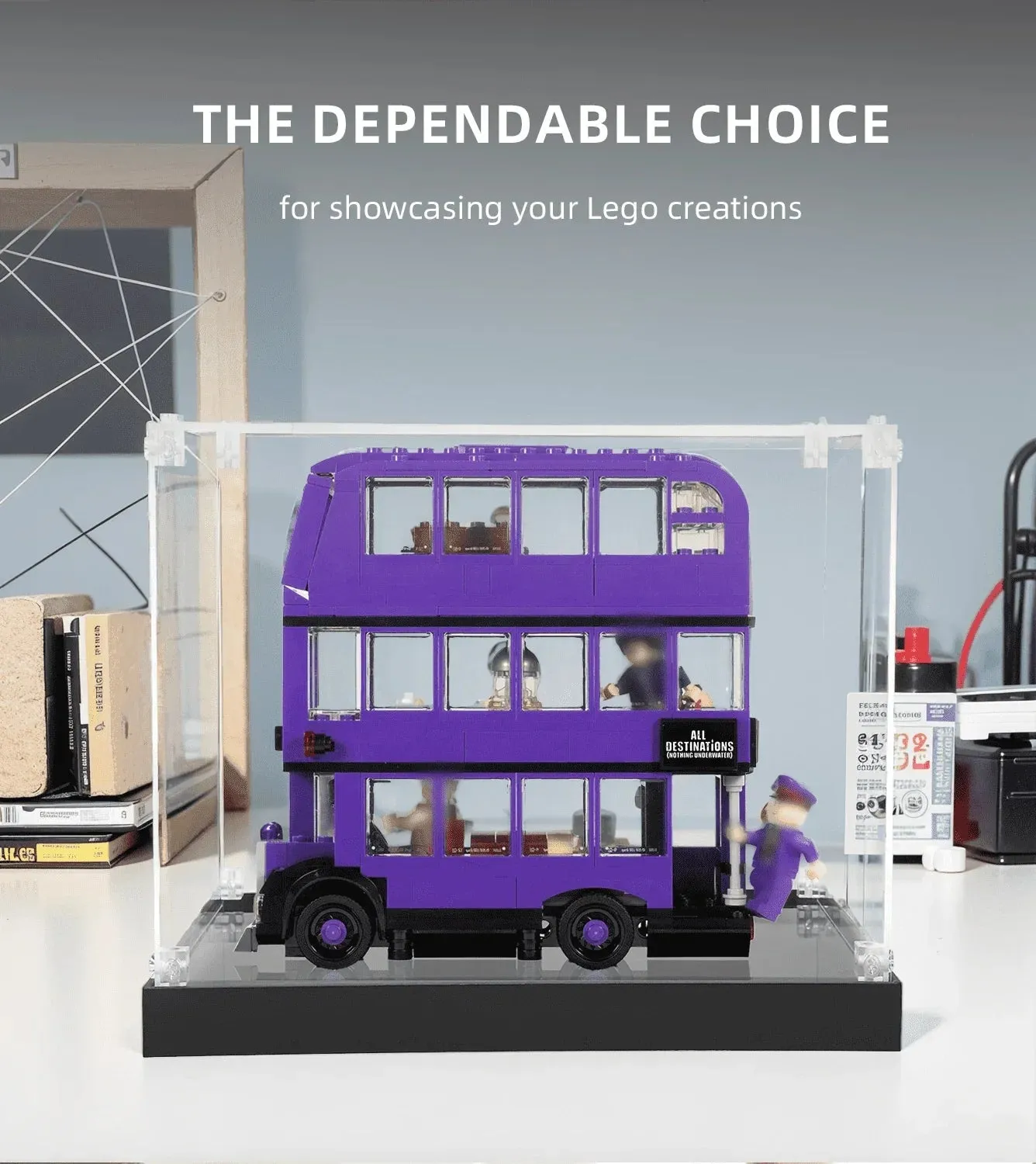 Vitrine für LEGO Harry Potter The Knight Bus 75957 — 3