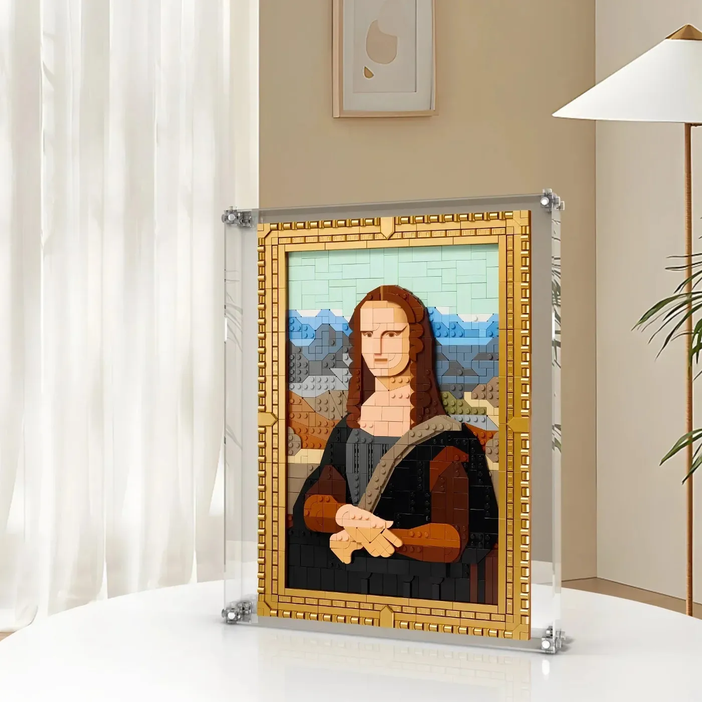 Wall Display Case for LEGO® Art Mona Lisa 31213 — 3