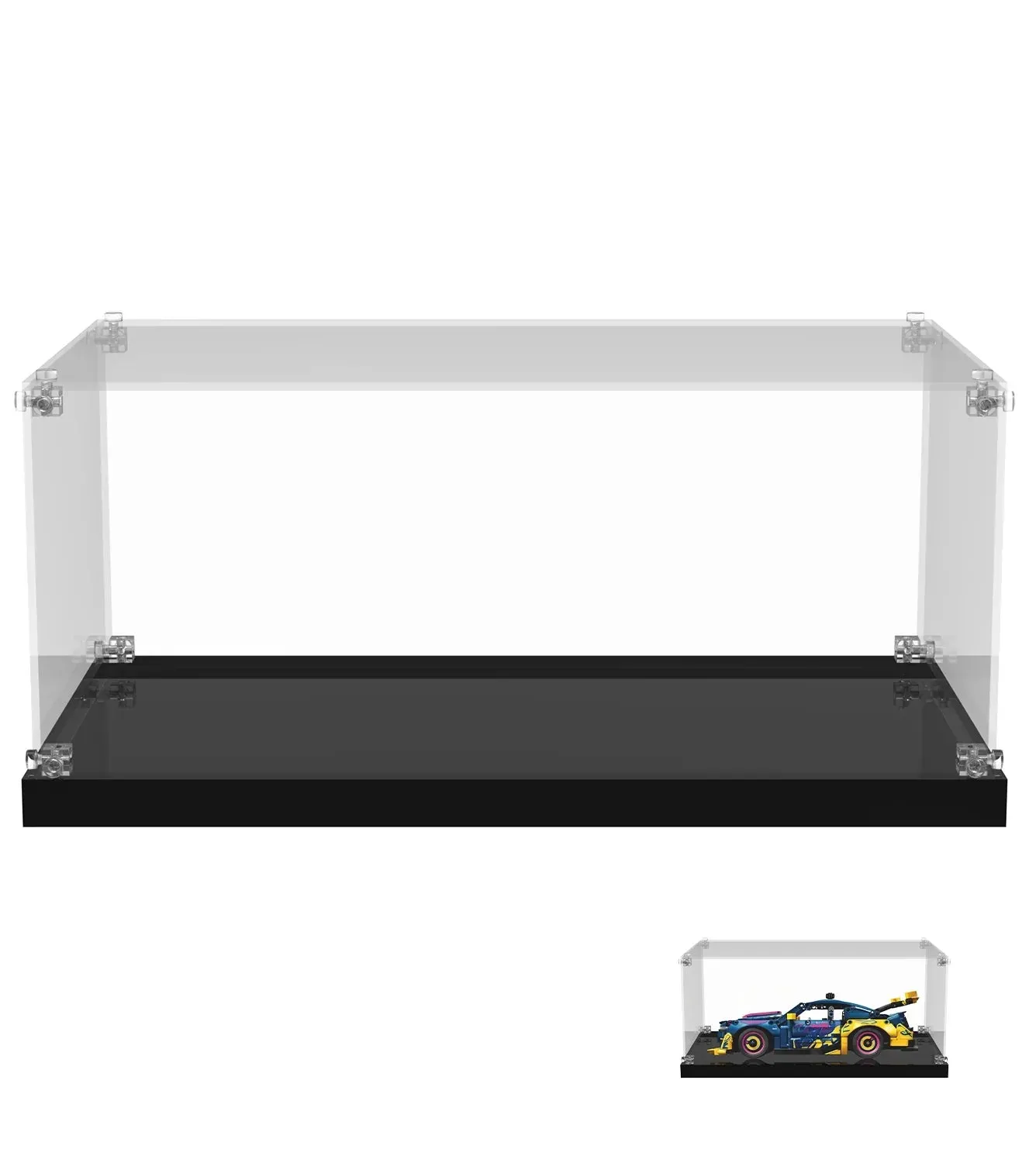 Display case for LEGO Technic™ Custom Garage Ford Mustang GT Ca 42236 — 11