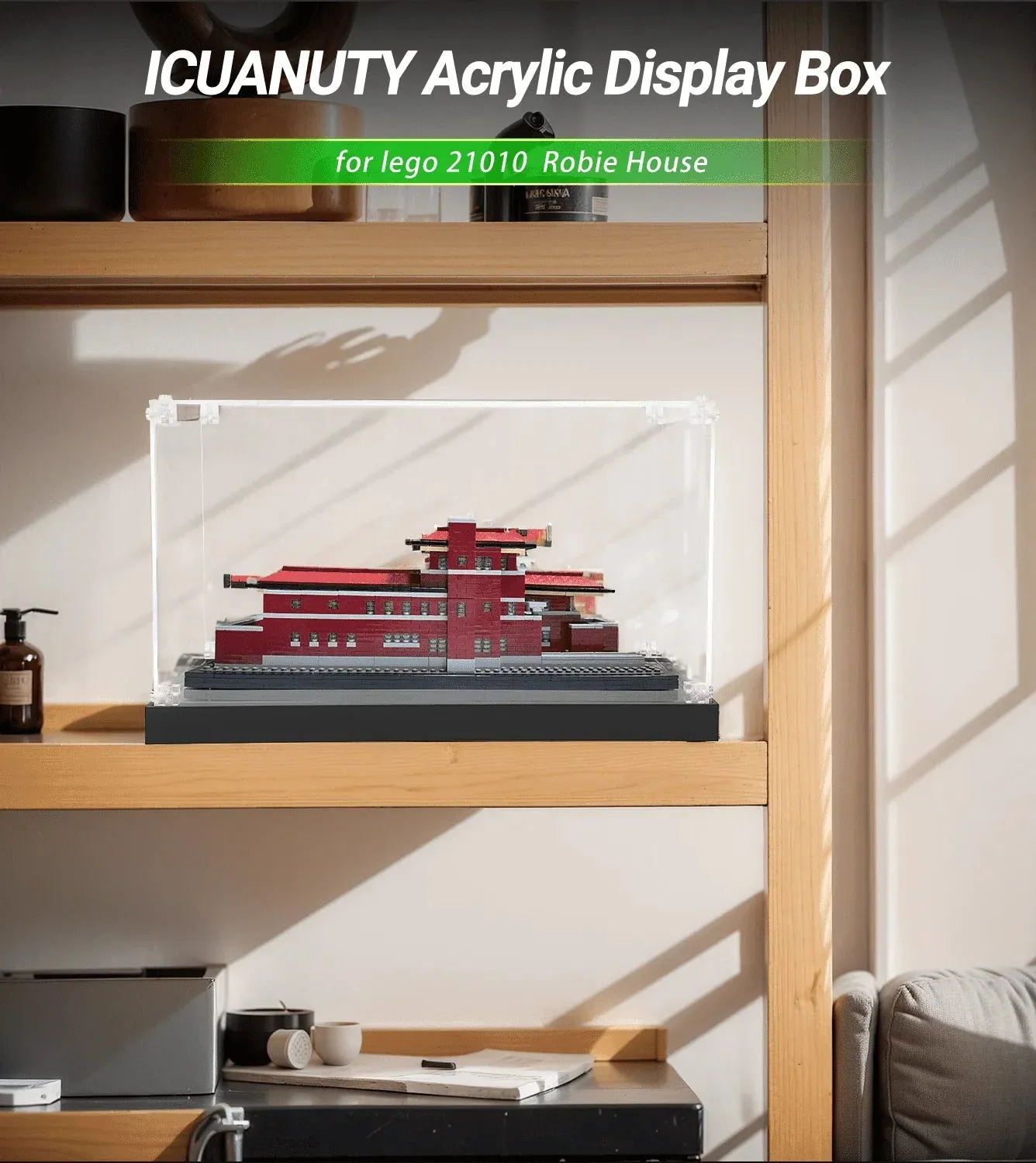Gablota ekspozycyjna do Lego Robie House 21010 — 2