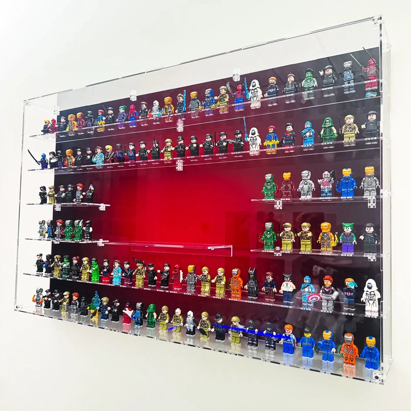 Vitrine für LEGO® Marvel Minifigures 6-Tier 76313 — 2
