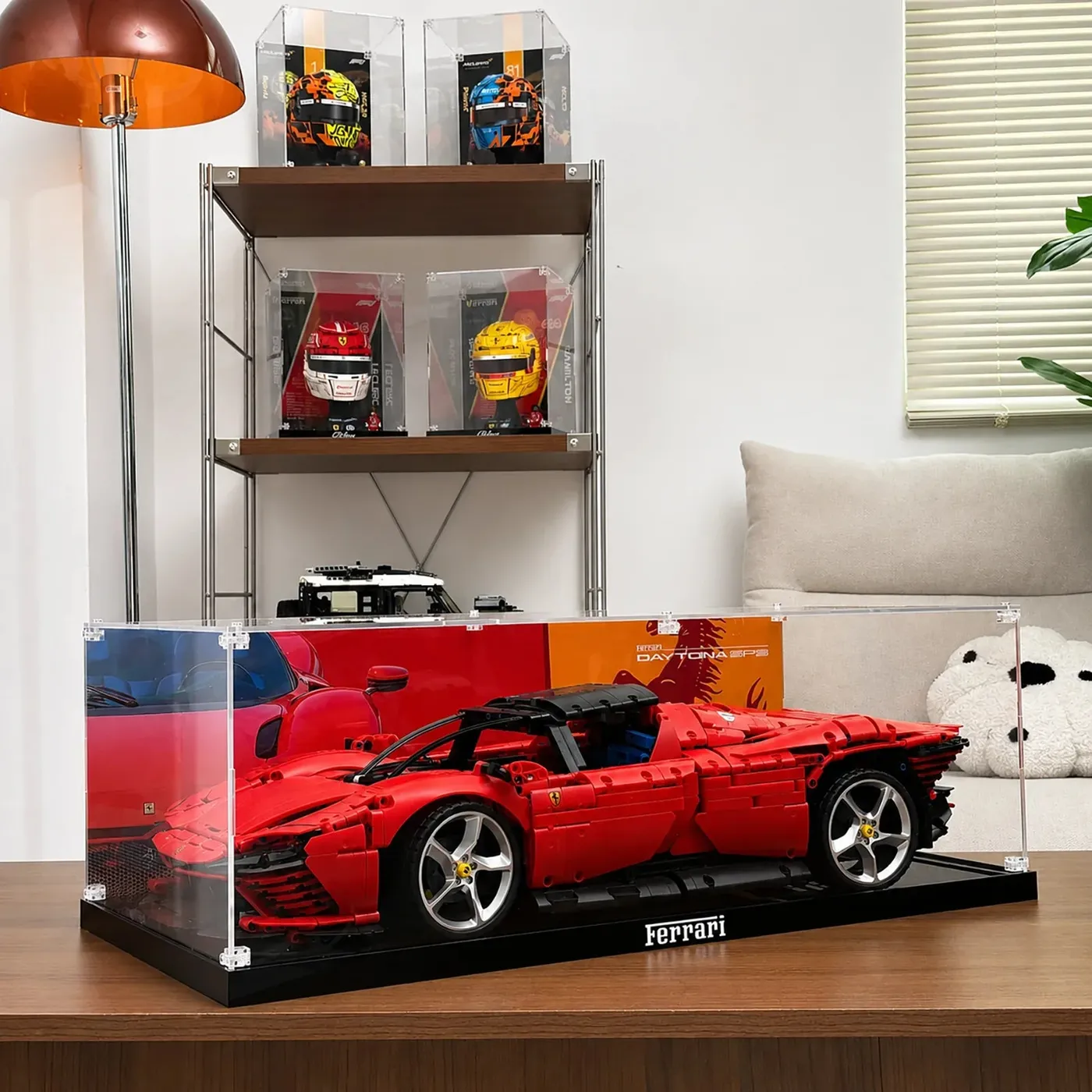 Monter för LEGO racerbil (skala 1:8) — 32