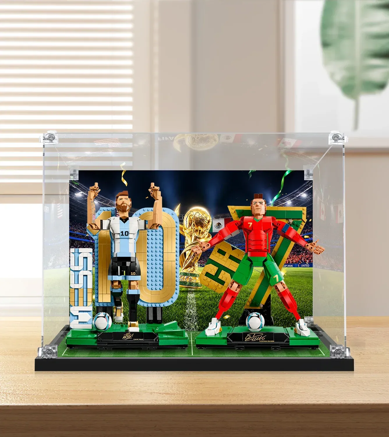Monter för LEGO® Soccer Legends 43015 Lionel Messi & 43016 Cristiano Ronaldo — 7
