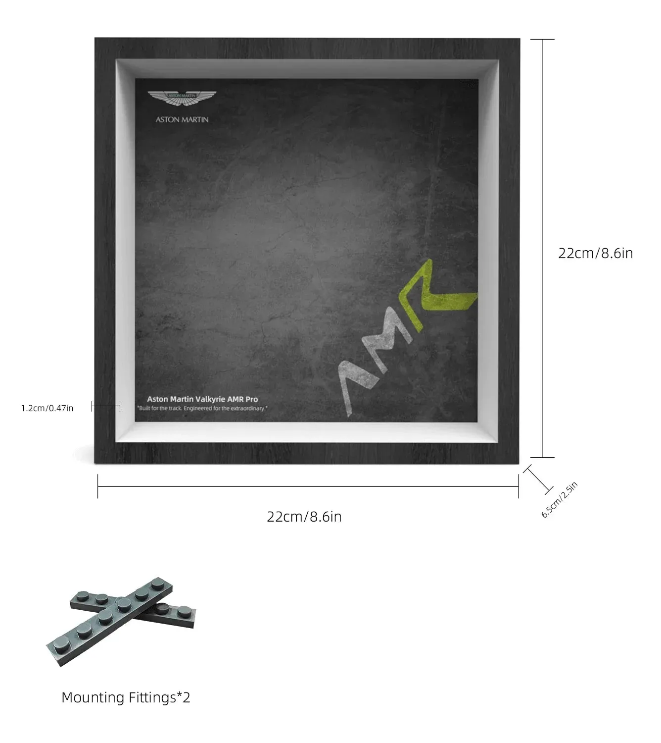 Displayram för bilmodellen LEGO Speed Champions Aston Martin 76910 — 2