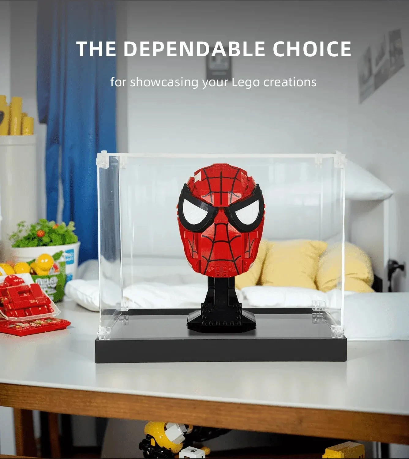 Gablota ekspozycyjna do Lego Marvel Spider-Man's Mask 76285 — 3
