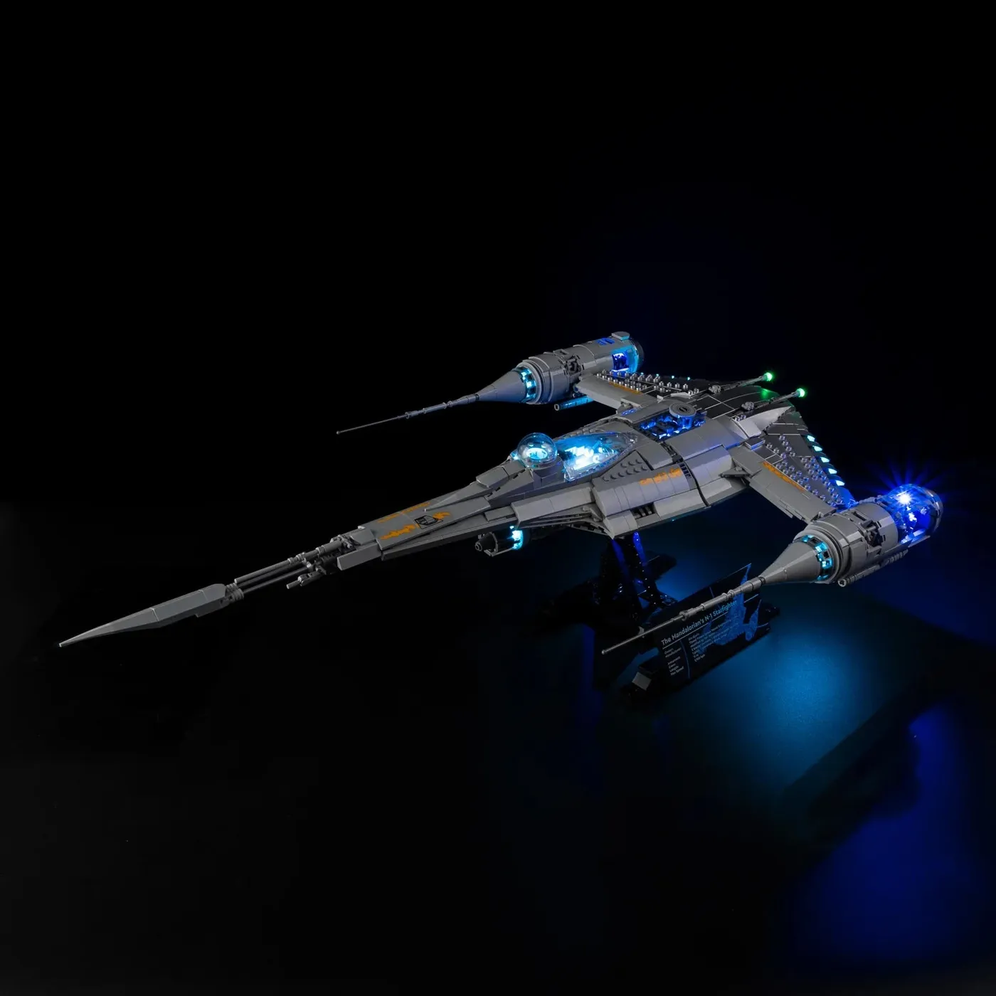 Premium-belysningskit kompatibelt med LEGO® Star Wars™ The Mandalorian's N-1 Starfighter™ 75442 — 5