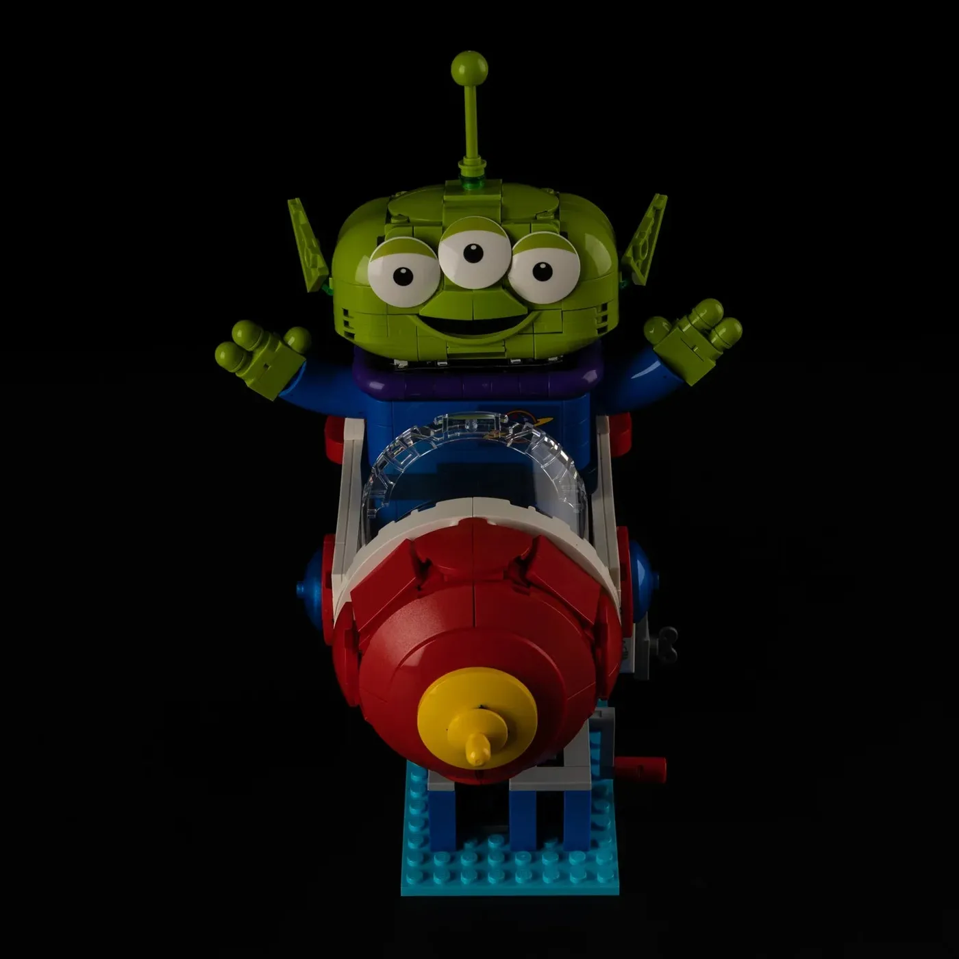 Premium-belysningskit kompatibelt med LEGO® Disney™ Alien with Pizza Planet Rocket Ride 43307 — 14
