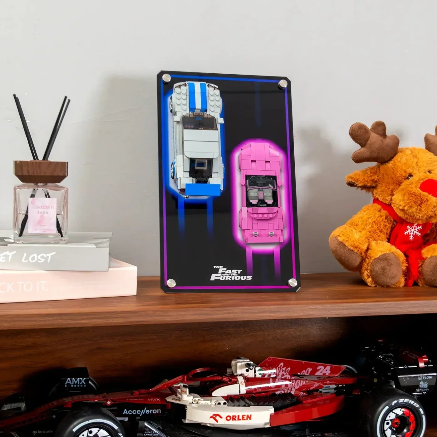 Ramka ekspozycyjna do LEGO Speed Champions 76917 i 77241 — 3