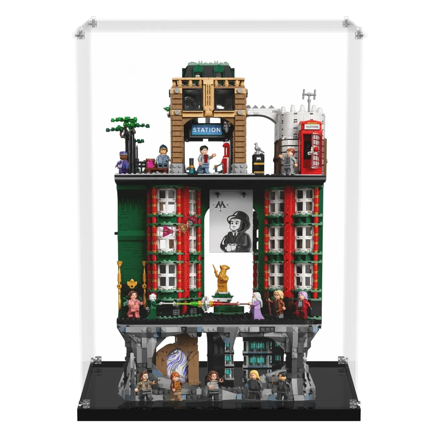 Gablota ekspozycyjna do LEGO Harry Potter™ The Ministry of Magic™ – Collectors' Edition 76476 — 2