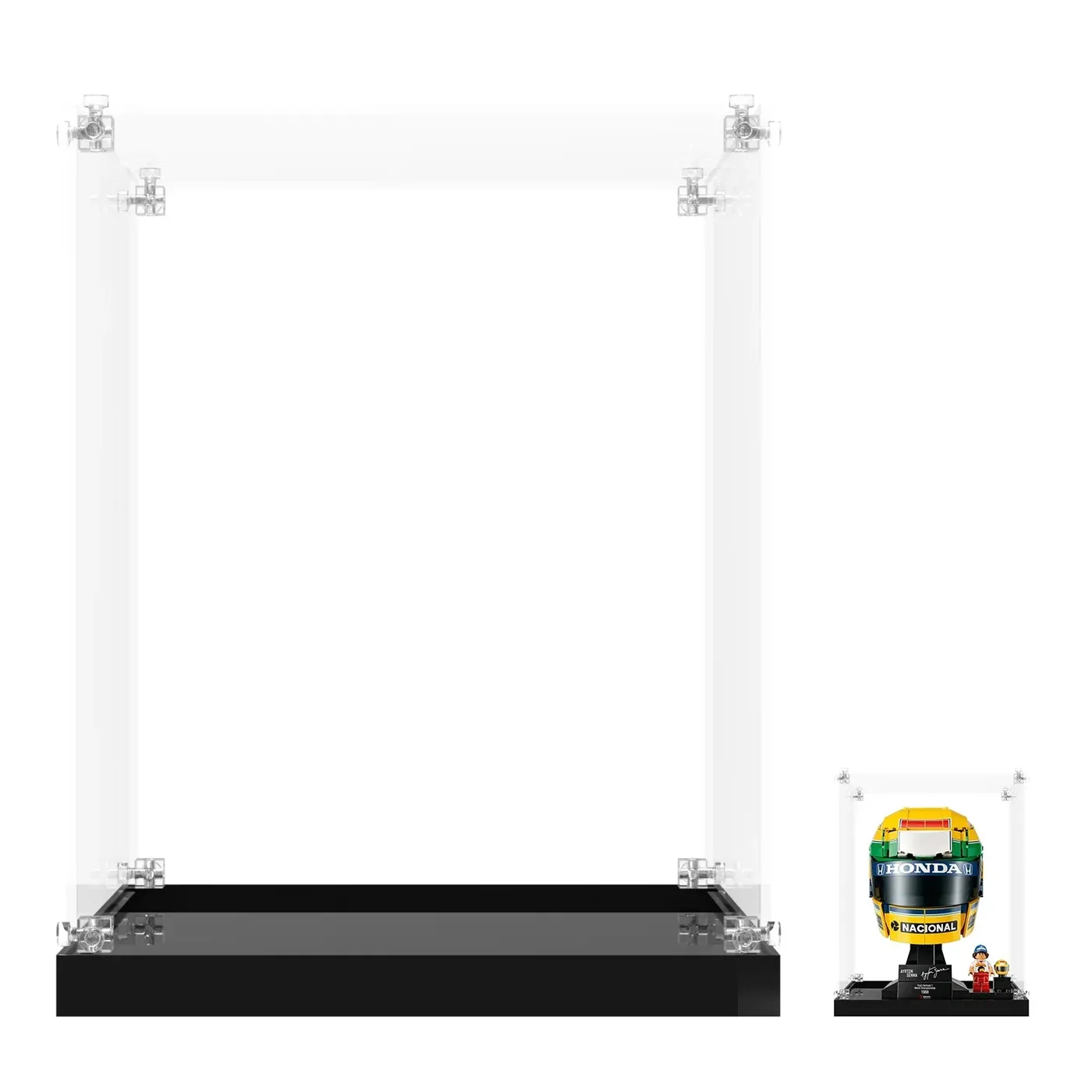 Vitrine für LEGO® Editions Ayrton Senna Helmet 43024 — 13