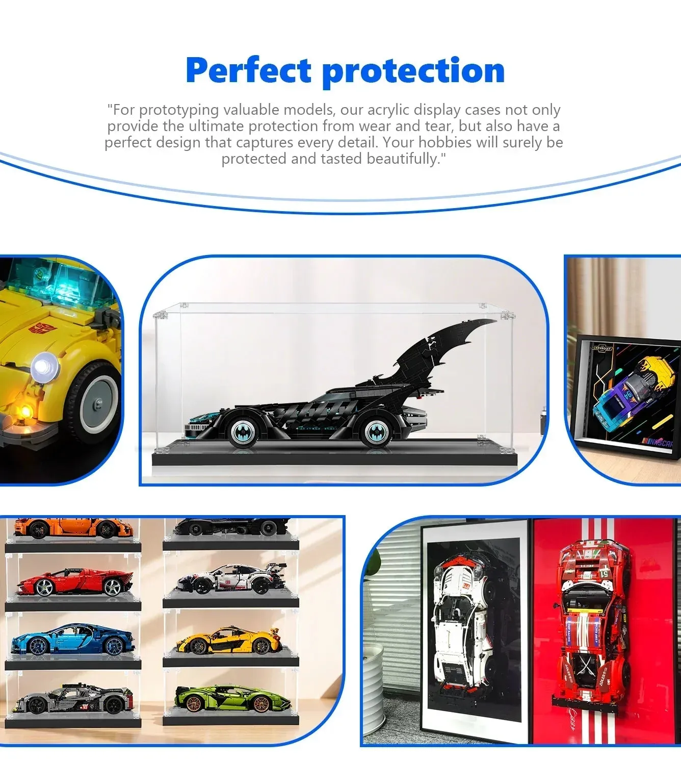 Vitrine für LEGO Batman Batman Forever™ Batmobile™ 76304 — 10