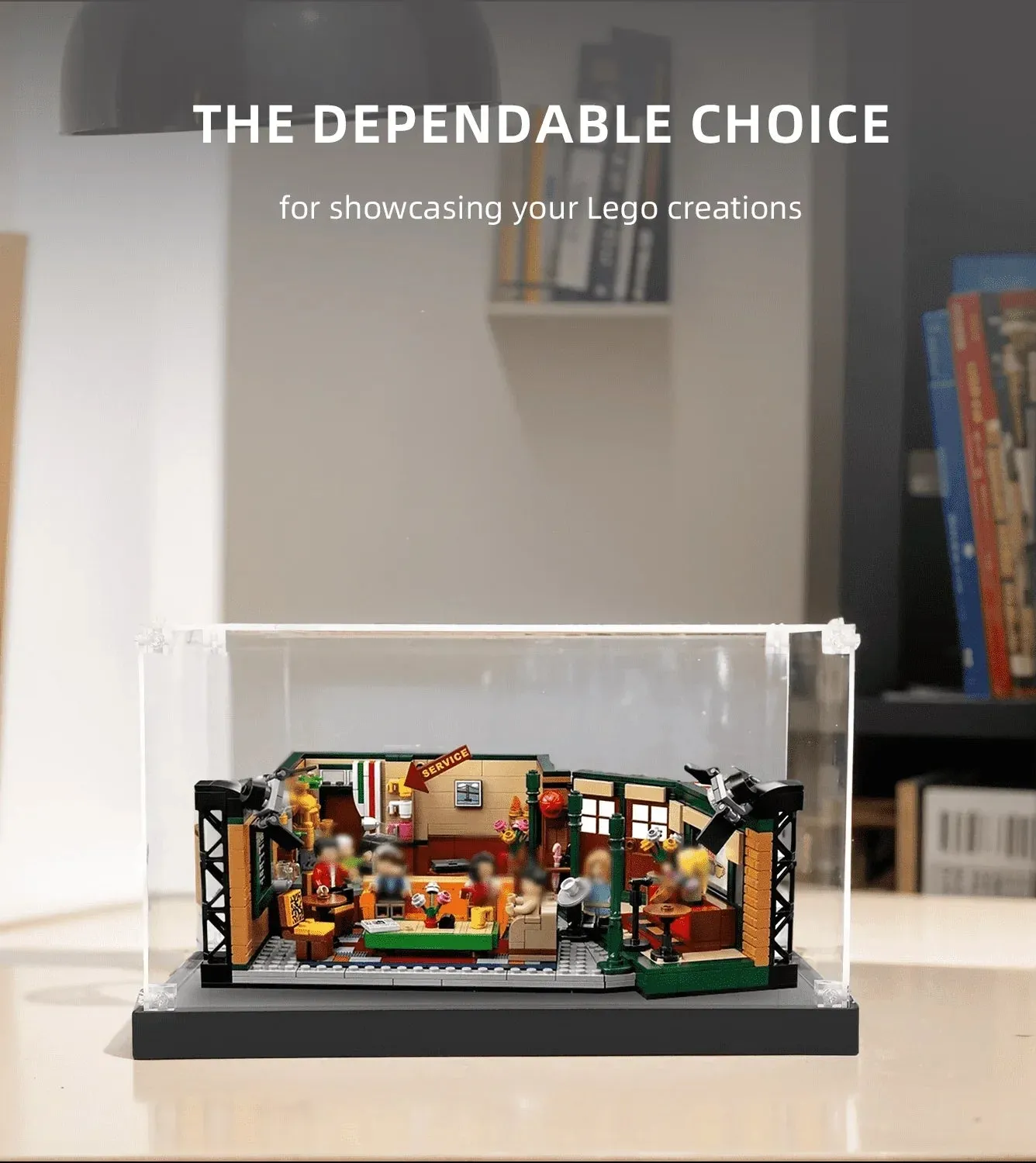 Eksponavimo dėžė Lego Friends Central Perk 21319 — 2